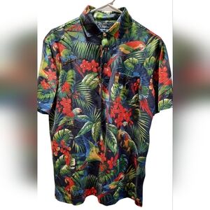 NWT! Polo Ralph Lauren Shirt Mens Small Classic Fit Tropical Jersey Polo Preppy
